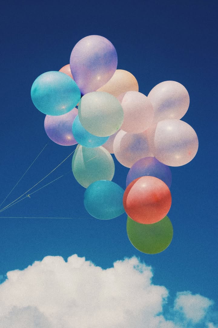 The problem with my balloon collection is that people always think there's a par...