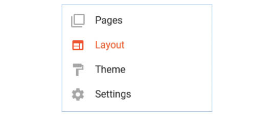 Select layout