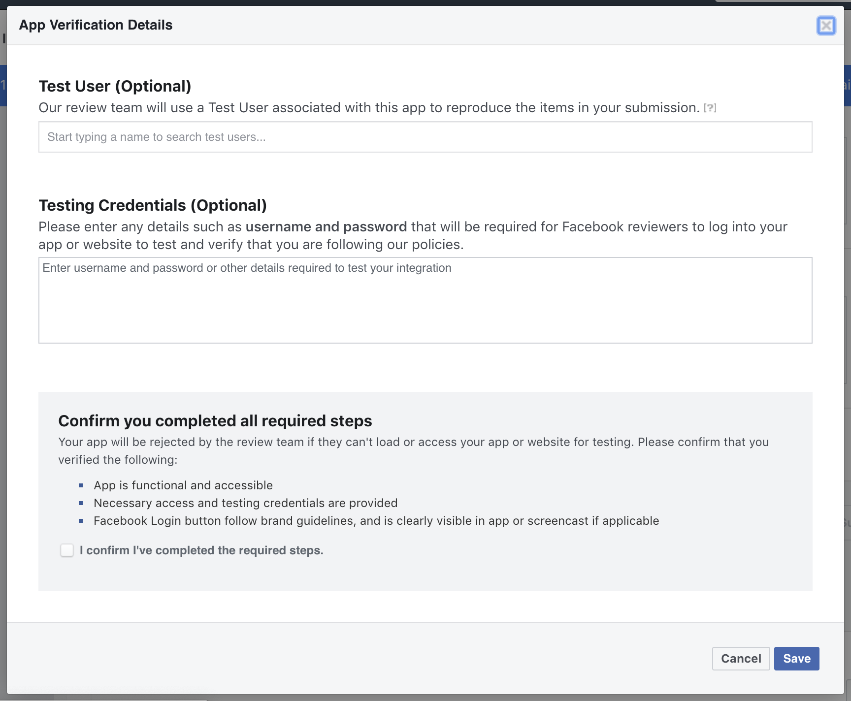 App Verification